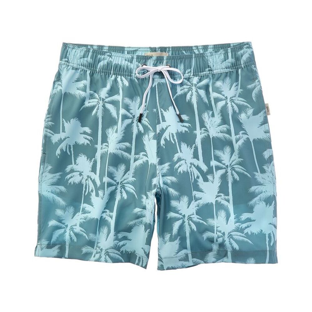 Onia Mens  Stretch Volley Swim Short, Green
